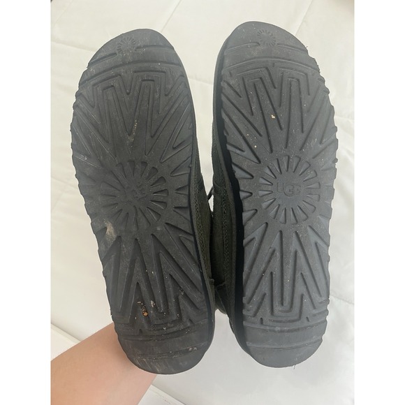 Ugg Neumel Moc Chukka Mens Warm Faux Fur Ankle Lace‎ Up Boots In Olive Green 13 - Picture 13 of 13